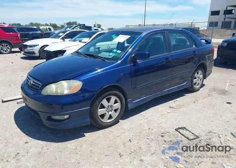 2005 Toyota Corolla S z USA, uszkodzony, nr VIN 1NXBR32E05Z445617